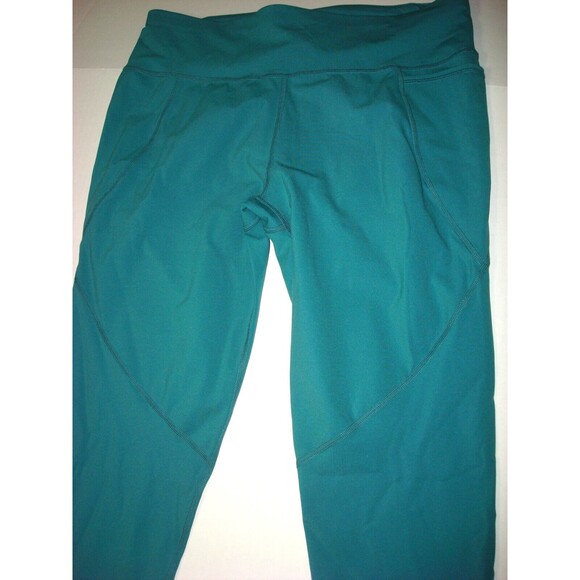 NWT Sweaty Betty Power Leggings M US Dark Aqua Blue Teal Green Run Workout 27 Ne - Picture 4 of 11